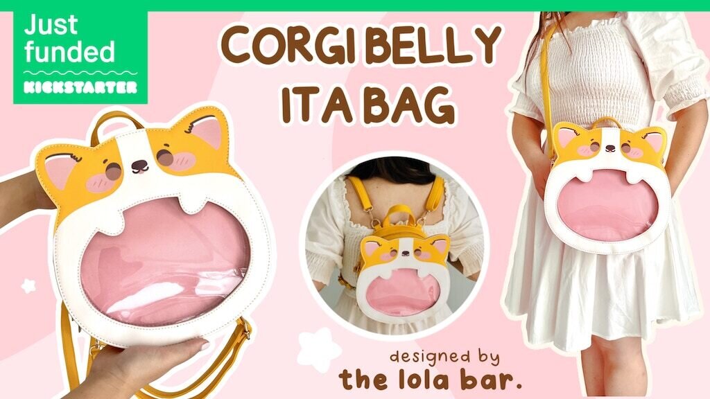 Corgi Belly Ita Bag