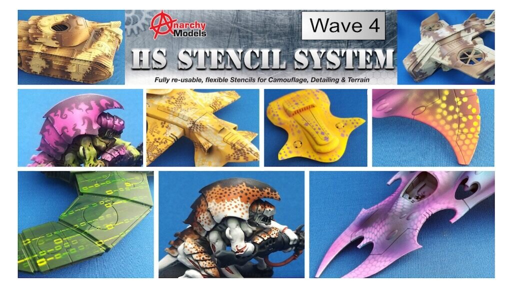HS Stencil System -Wave 4- From Brian - Anarchy Models