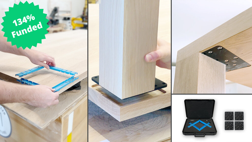 The Adjustable Mortise Jig and Tenon Fastener System™