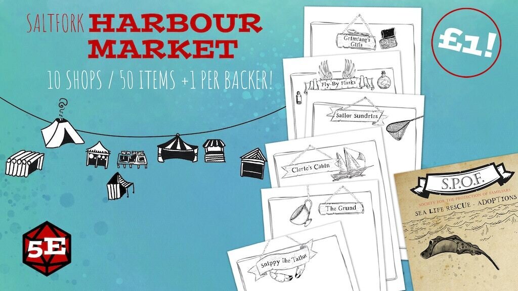Saltfork Harbour Market & SPOF Sea Life Rescue
