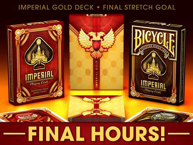 IMPERIAL Playing Cards - Designed by Randy Butterfield