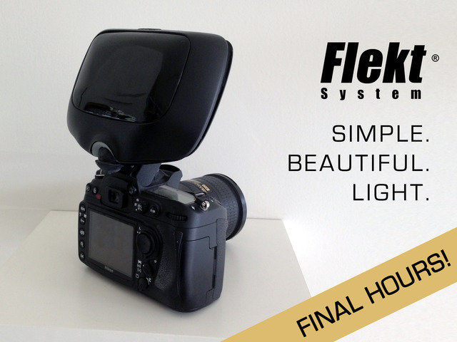 Flekt: Studio Quality Light from Your Pop-Up Flash