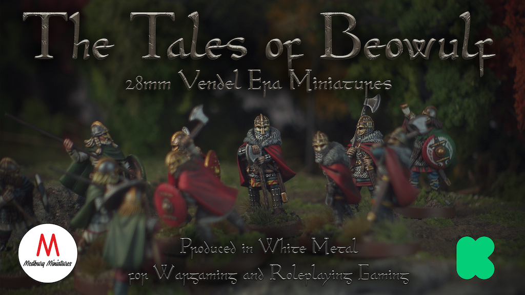 The Tale of Beowulf - 28mm Vendel Era Miniatures