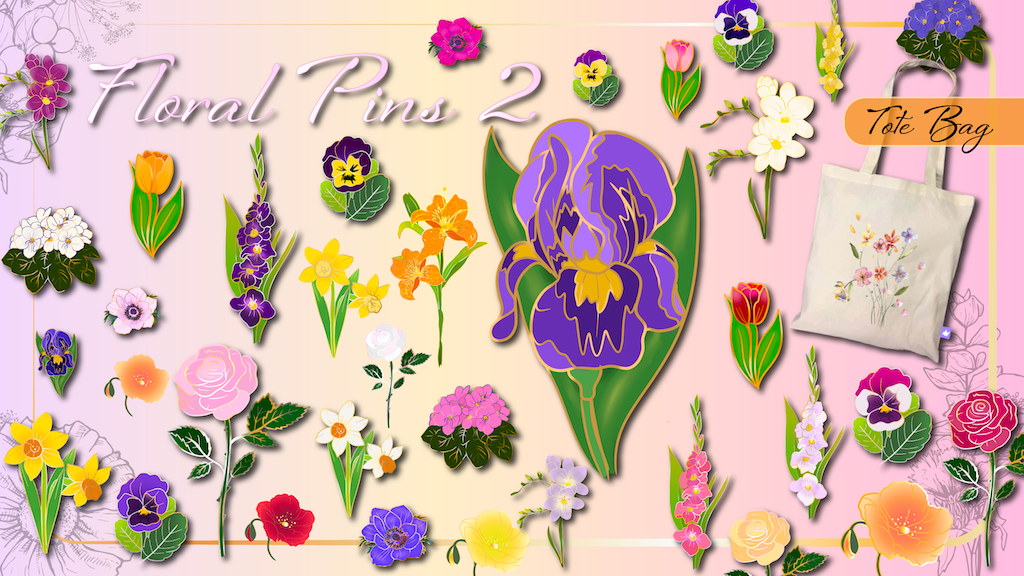 Floral Pins 2