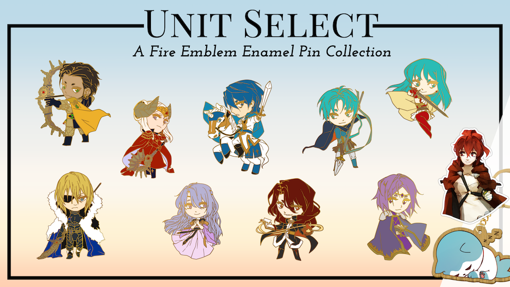 Unit Select: Fire Emblem Enamel Pins
