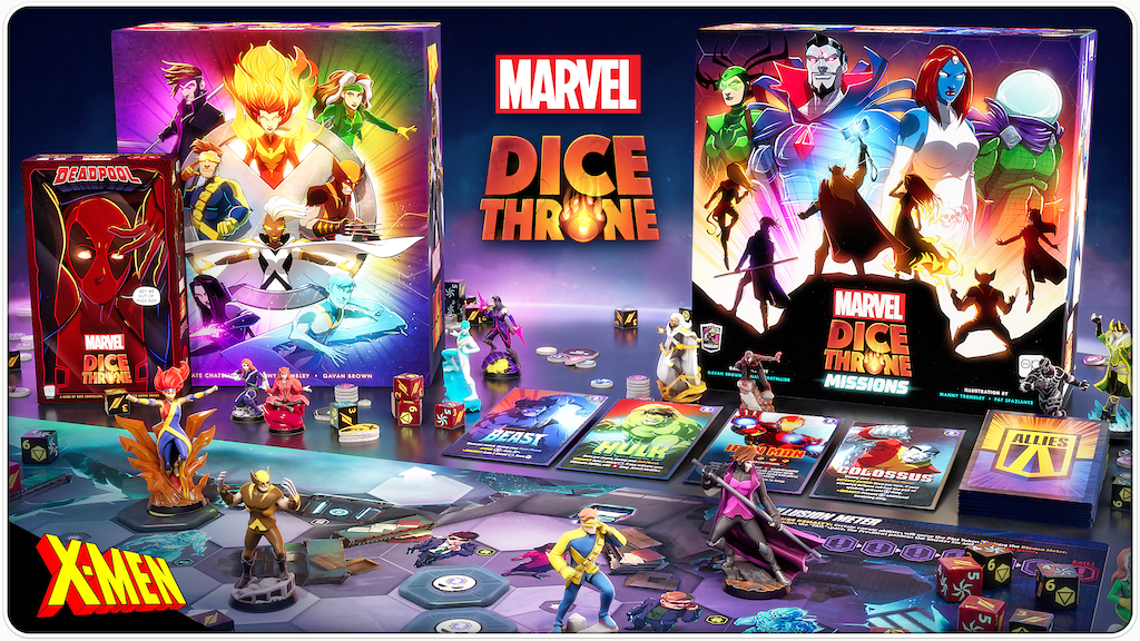 Dice Throne | X-Men • Marvel Missions Co-op • Deadpool