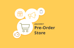 backerkit pre-order store