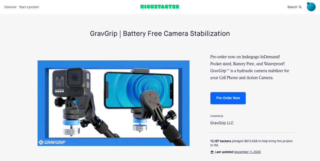 gravgrip kickstarter