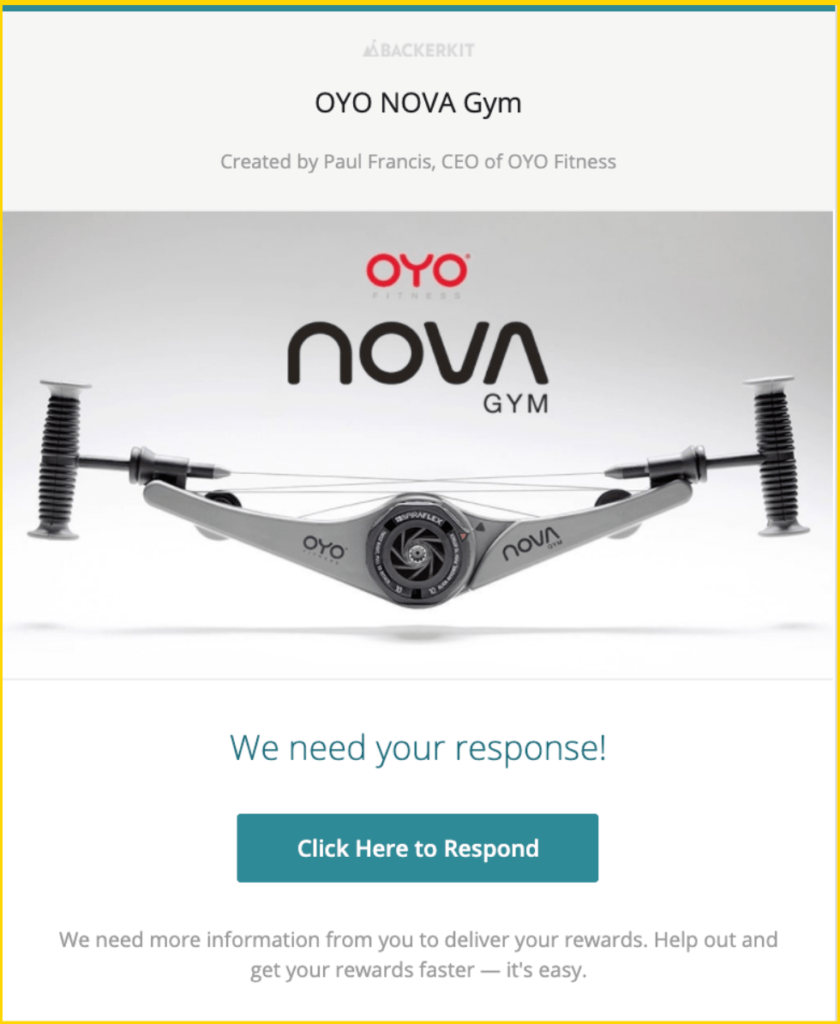 oyo survey backerkit